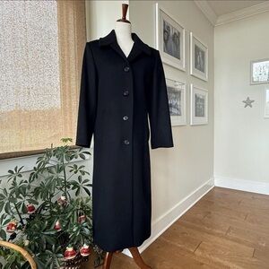 Vintage Liz Claiborne 100% Wool Coat